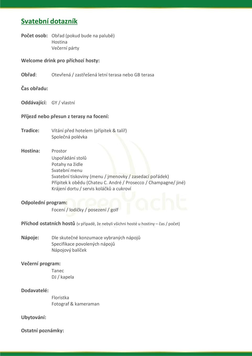 (menu / jmenovky / zasedací pořádek) Přípitek k obědu (Chateu C.