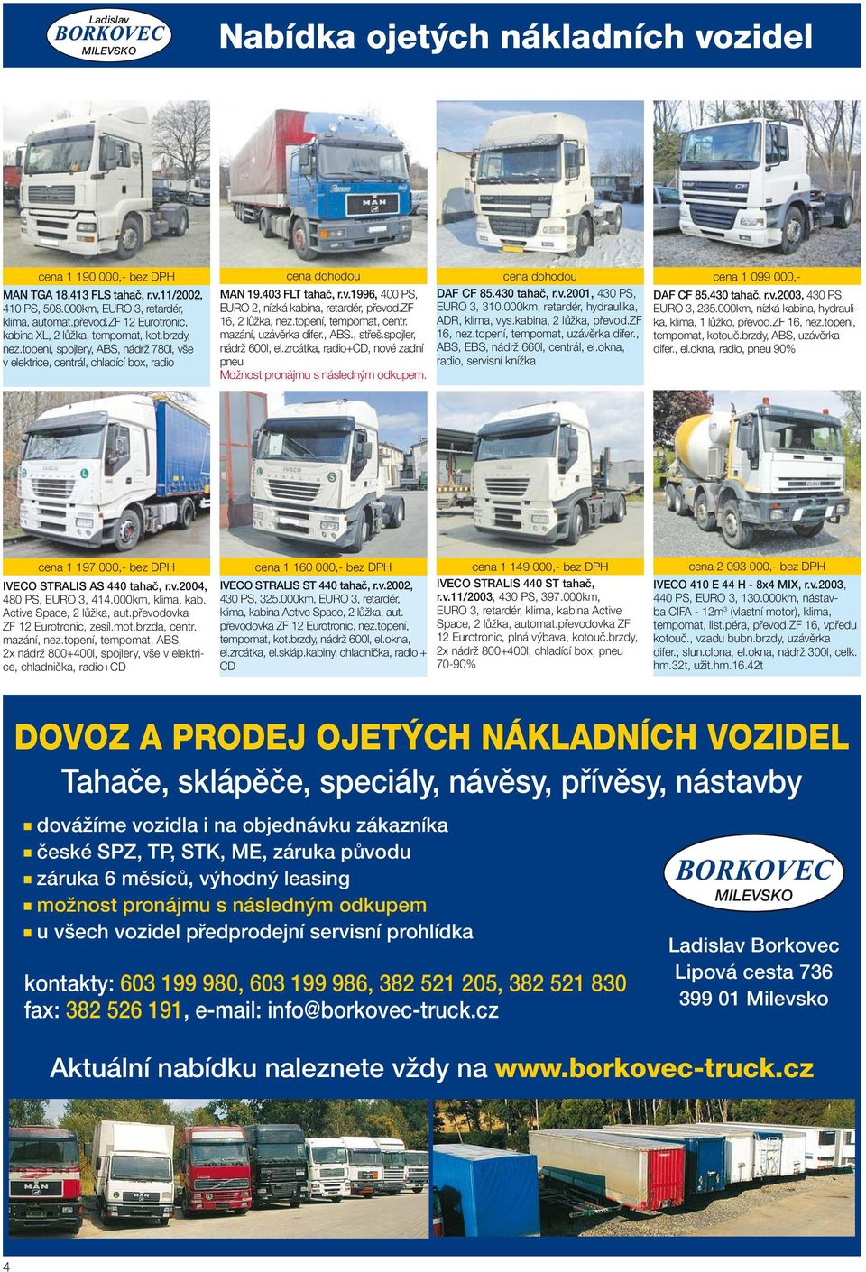 TRUCK-inzert.cz. inzertní noviny. cena: 25,- Kč. Brno a okolí - PDF Stažení  zdarma