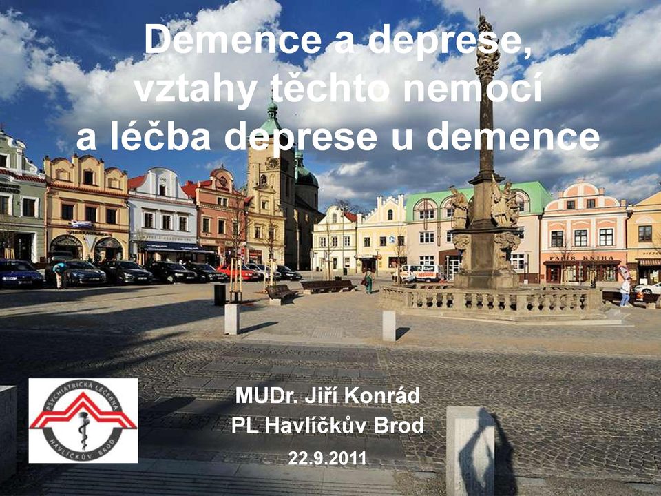 deprese u demence MUDr.