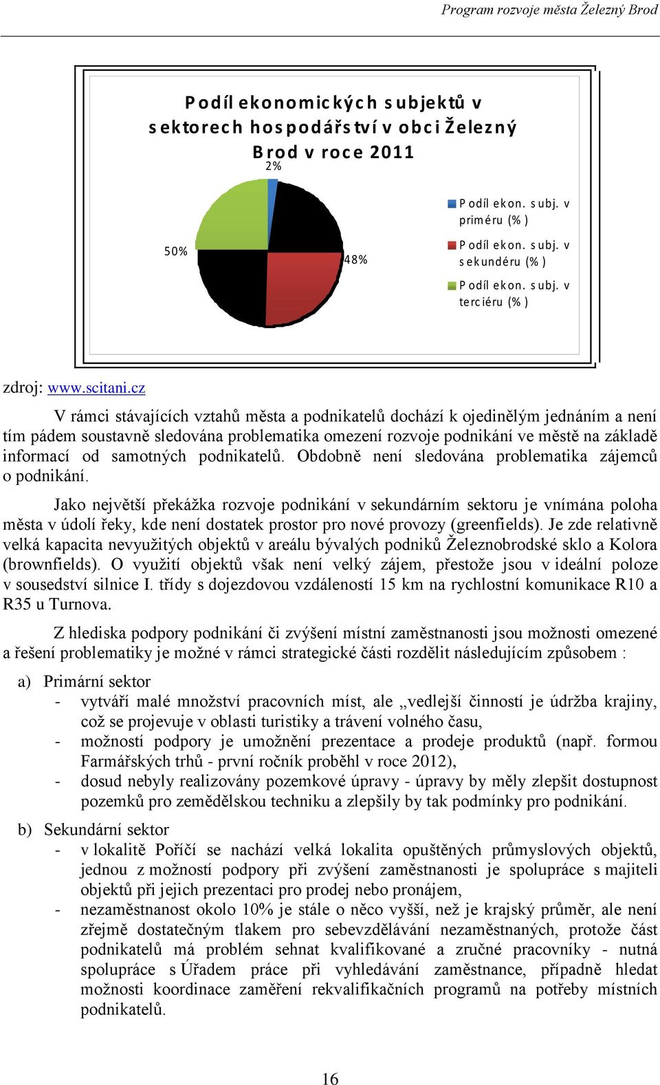 cz V rámci stávajících vztahů města a podnikatelů dochází k ojedinělým jednáním a není tím pádem soustavně sledována problematika omezení rozvoje podnikání ve městě na základě informací od samotných