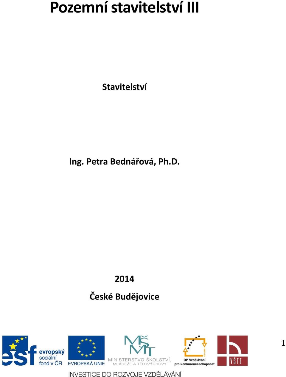 Petra Bednářová, Ph.D.