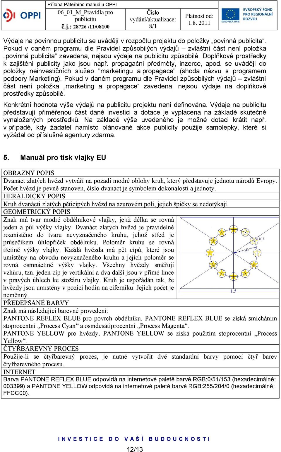 propagační předměty, inzerce, apod. se uvádějí do položky neinvestičních služeb "marketingu a propagace" (shoda názvu s programem podpory Marketing).