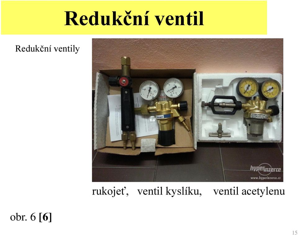 6 [6] rukojeť, ventil