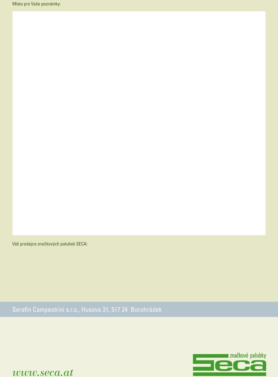 SECA: Serafin Campestrini s.r.o.