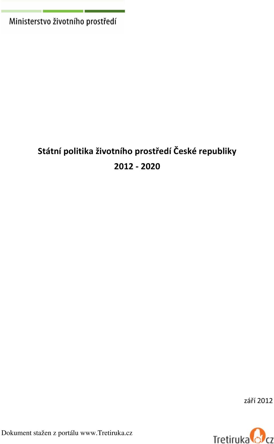 2012-2020 září 2012 Dokument