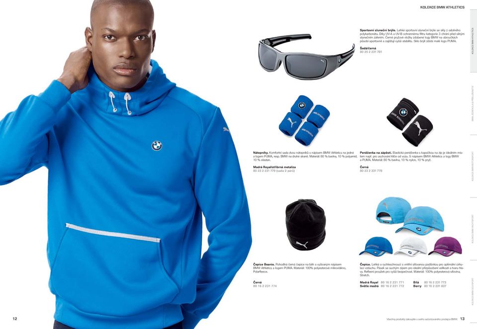 Černá 80 16 2 231 774 Sportovní sluneční brýle. Lehké sportovní sluneční brýle se skly z odolného polykarbonátu. Díky UV-A a UV-B ochrannému filtru kategorie 3 chrání před silným slunečním zářením.