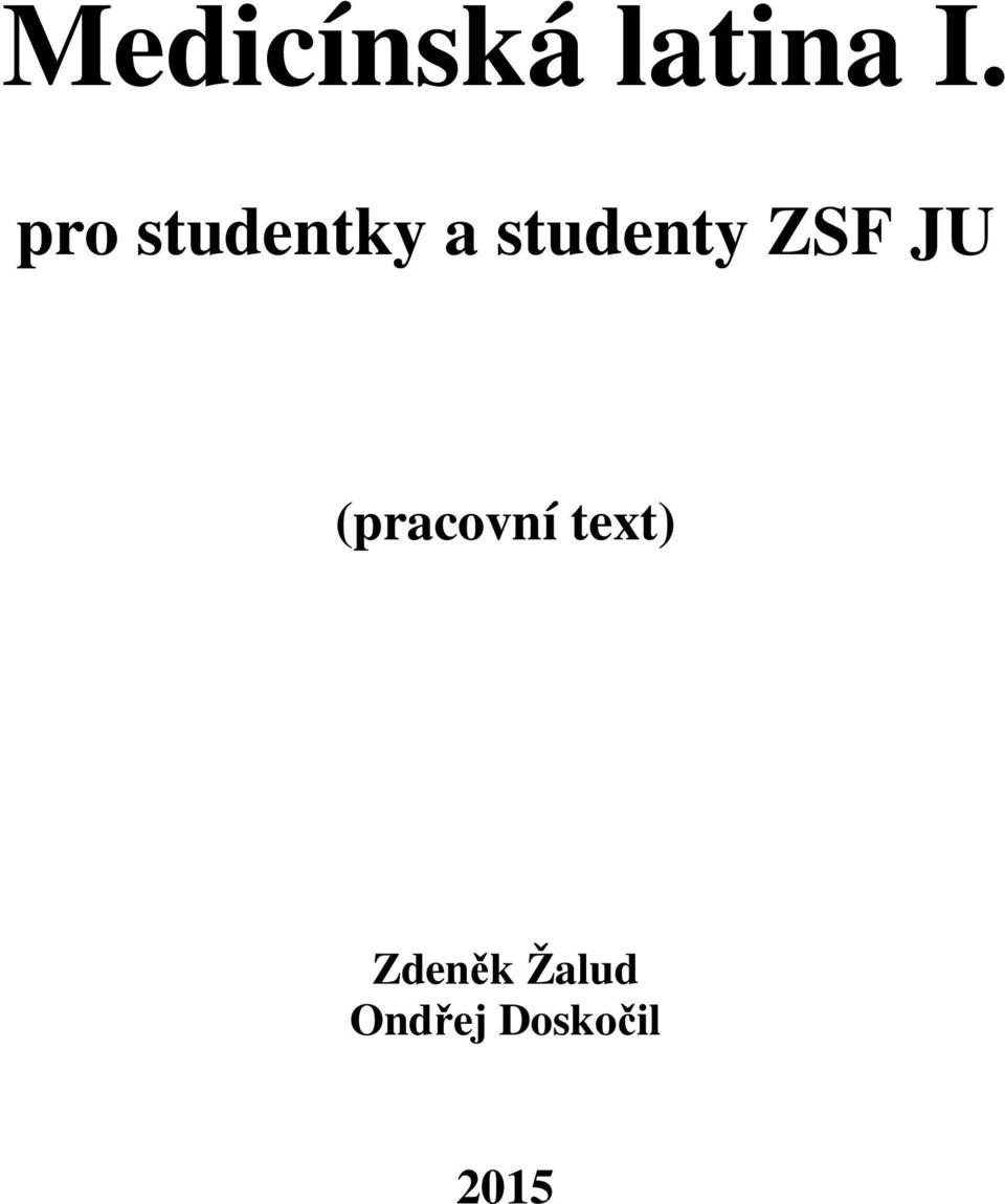 ZSF JU (pracovní text)