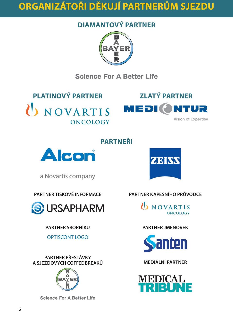 KAPESNÍHO PRŮVODCE PARTNER SBORNÍKU OPTISCONT LOGO PARTNER