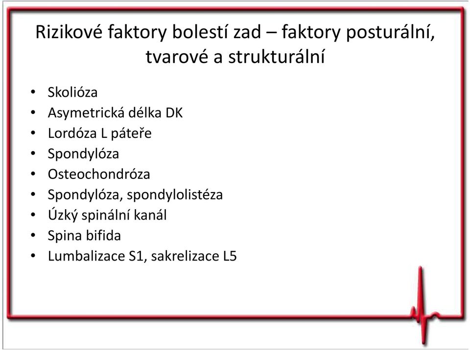 páteře Spondylóza Osteochondróza Spondylóza,