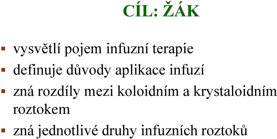 rozdíly mezi koloidním a krystaloidním