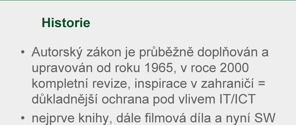 revize, inspirace v zahraničí = důkladnější ochrana