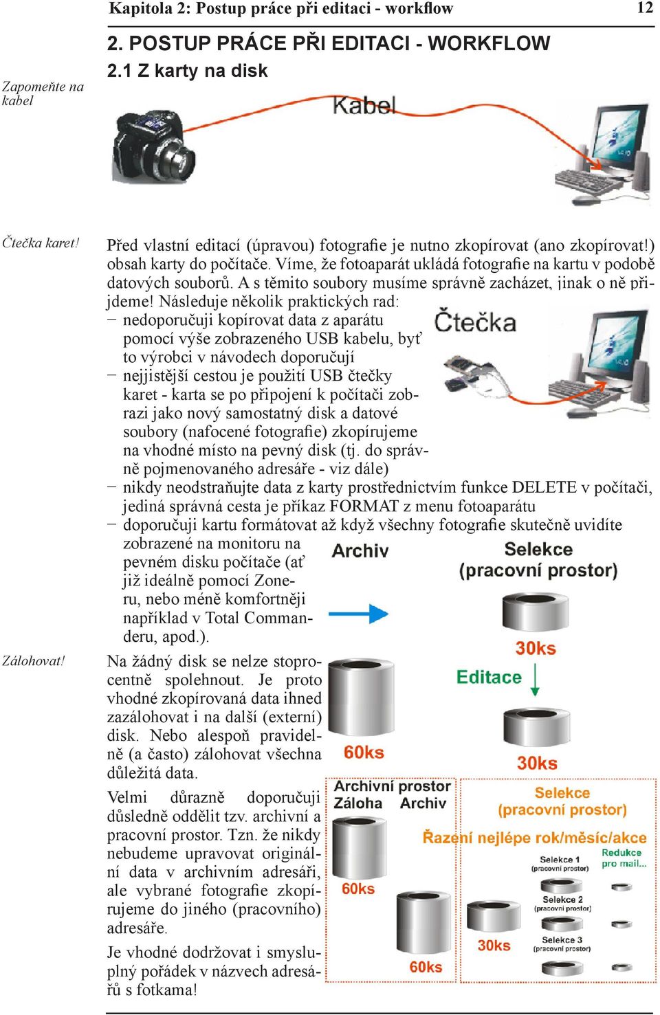 A s těmito soubory musíme správně zacházet, jinak o ně přijdeme!