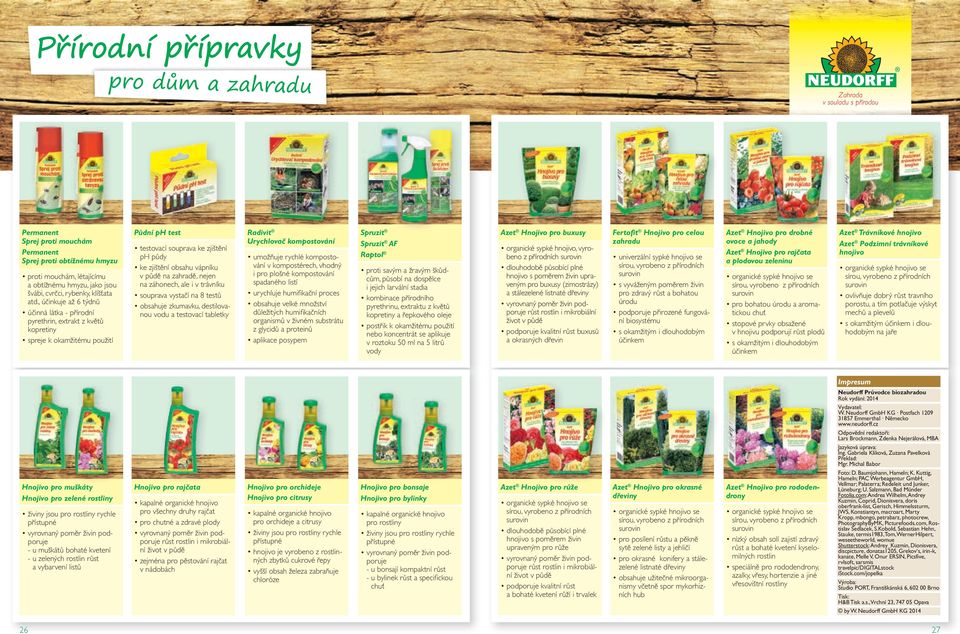 na zahradě, nejen na záhonech, ale i v trávníku souprava vystačí na 8 testů obsahuje zkumavku, destilovanou vodu a testovací tabletky Radivit Urychlovač kompostování umožňuje rychlé kompostování v
