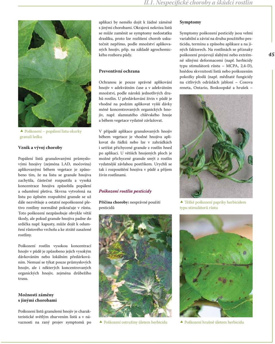 Ochranou je pouze správné aplikování hnojiv v adekvátním čase a v adekvátním množství, podle nároků jednotlivých druhů rostlin.