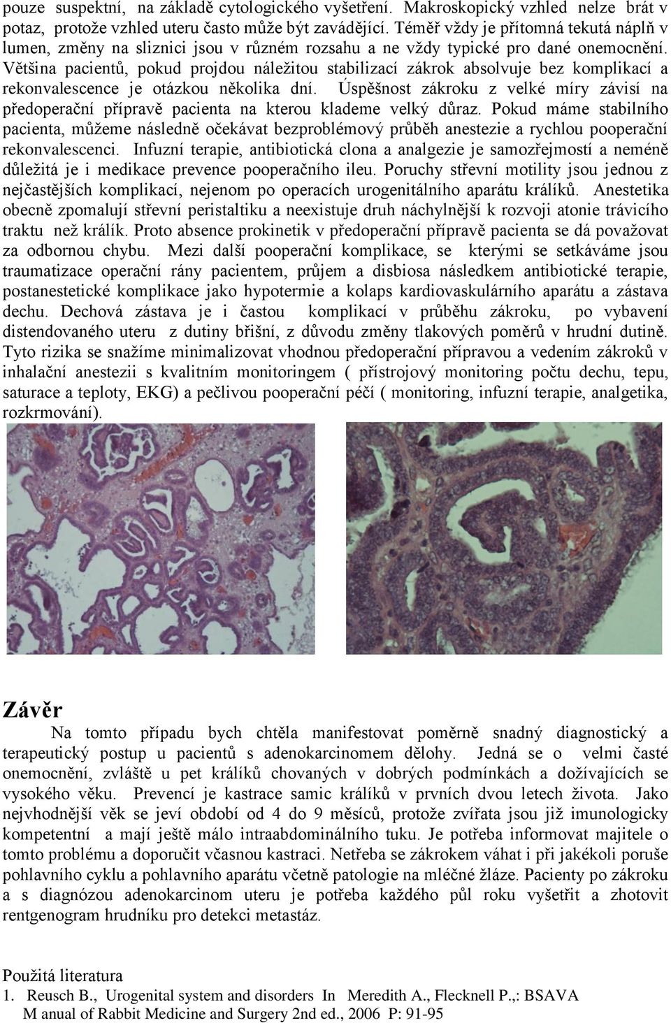 Většina pacientů, pokud projdou náležitou stabilizací zákrok absolvuje bez komplikací a rekonvalescence je otázkou několika dní.