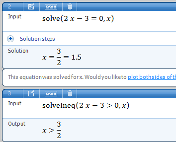 17 Řešení lineární rovnice a nerovnice v aplikaci Microsoft Mathematics Pochopení řešení lineární rovnice a nerovnice v aplikaci Microsoft Mathematics.