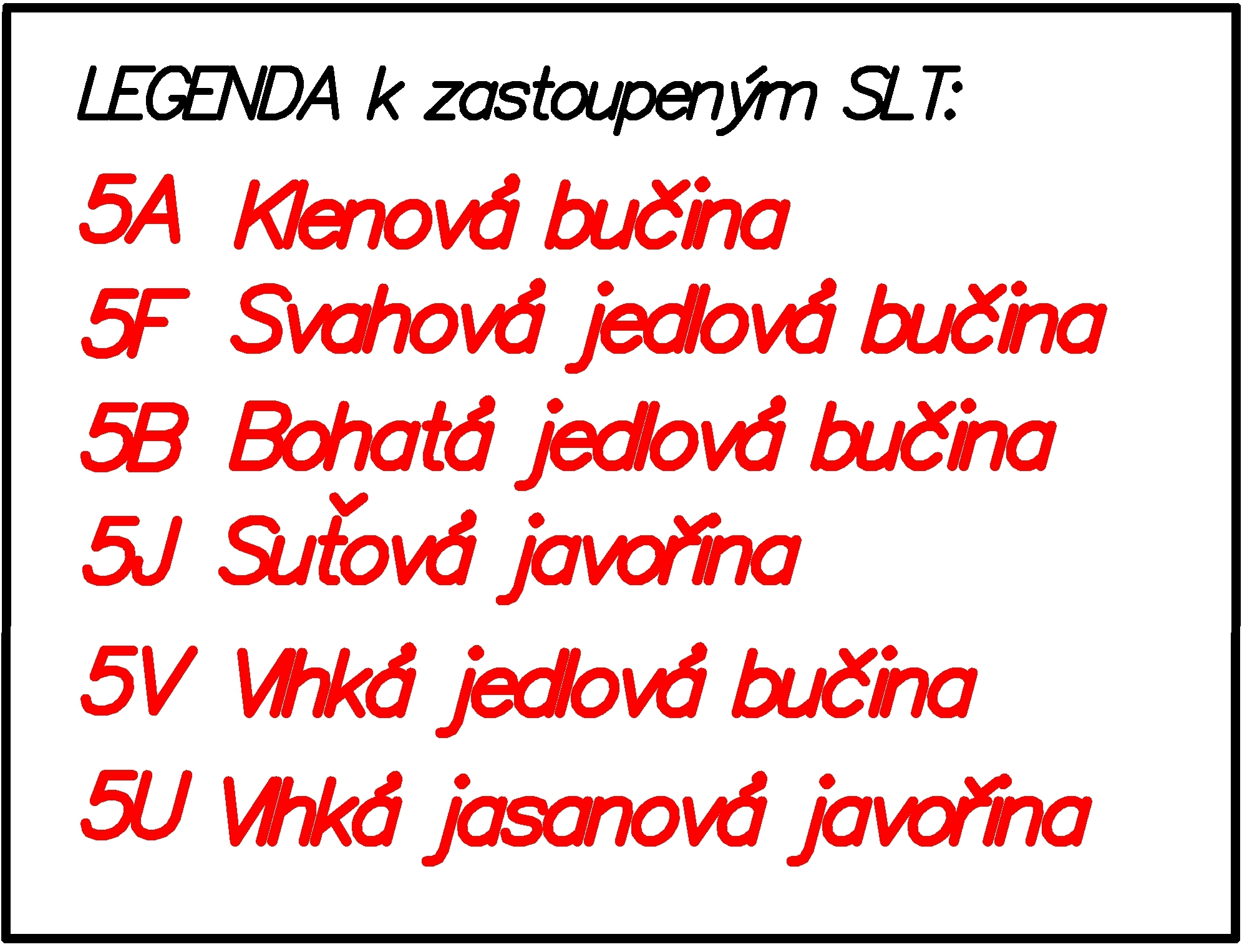 Lesnická mapa typologická PP Brodská Platnost: 1.