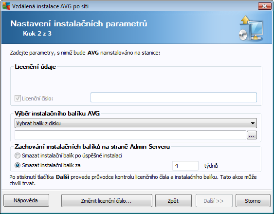 Aby bylo možné provést vzdálenou instalaci, musí průvodce nejprve ověřit, zda na stanici už není nainstalováno AVG, a následně přenést instalační soubory AVG a provést samotnou instalaci.