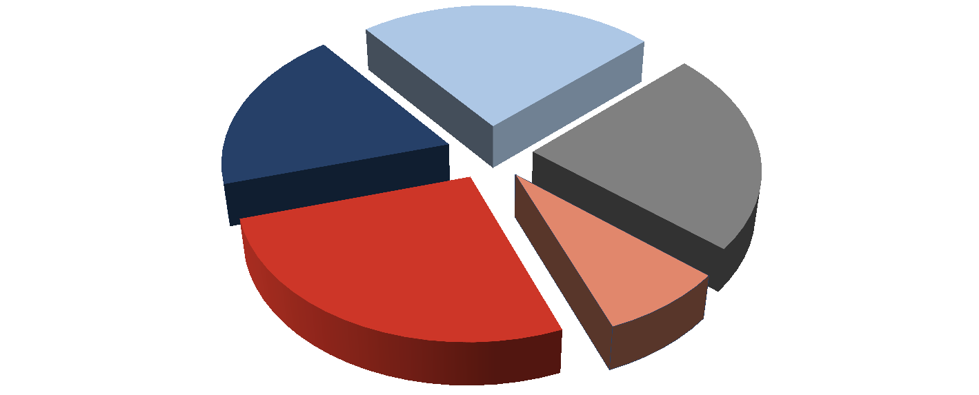 Podíl vybraných položek NŽP podle předepsaného pojistného - 3. čtvrtletí 2011 (%) 3.