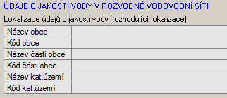 Poruchy na RVS Poruchy jsou uváděny k jednotlivým, v provozní evidenci uvedeným prvkům vodovodní sítě a přiváděcích řadů podle skutečnosti (nikoliv na přípojkách).