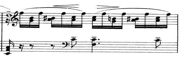 1. Preludium fis moll Largo Do úvodu celého cyklu zařadil Rachmaninov poměrně klidně plynoucí preludium.