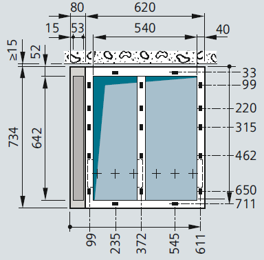 Strana: 7/11 8DJH Compact se zapojením RRT (2 kabelové odbočky a 1 transformátorová odbočka).