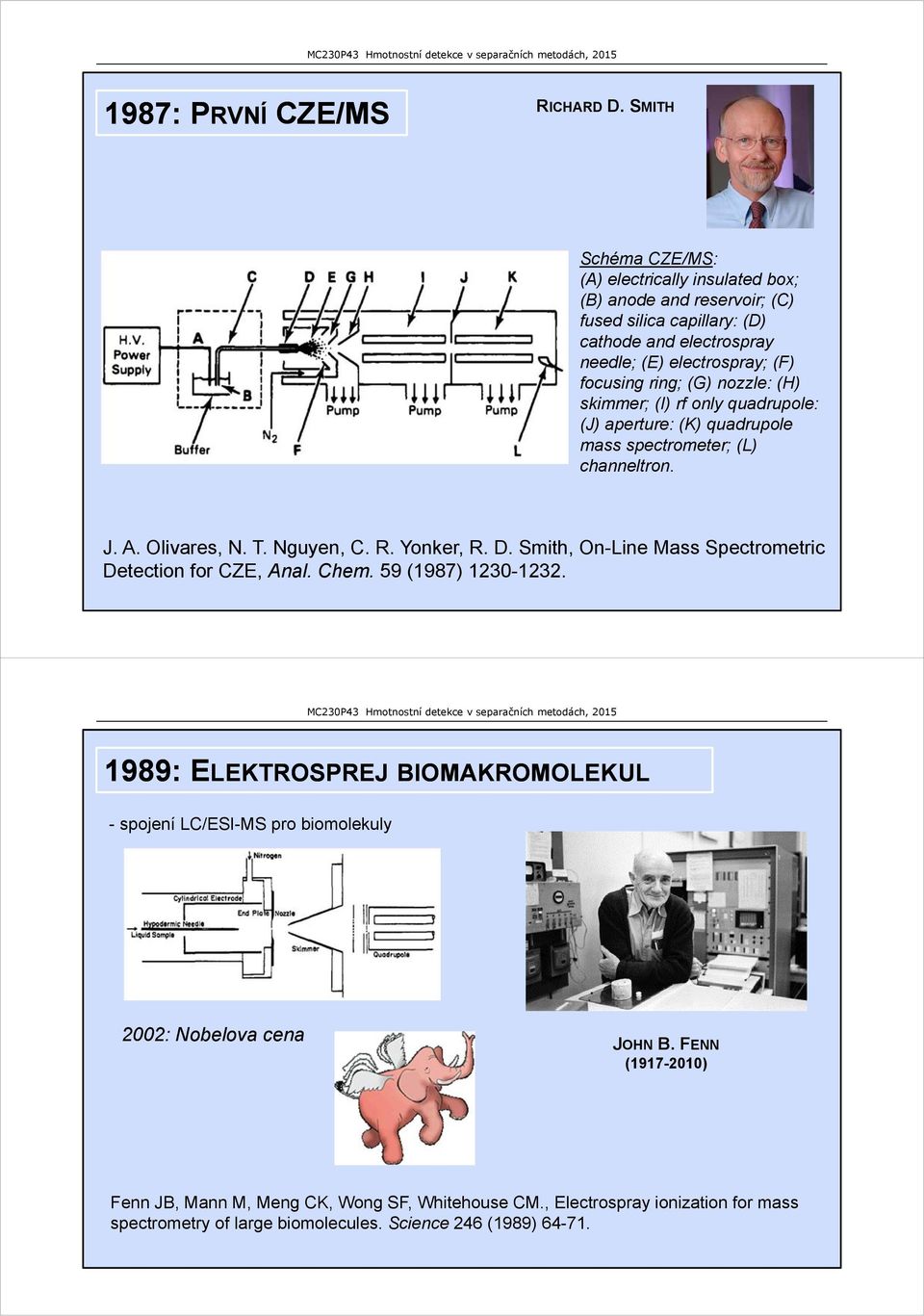 (G) nozzle: (H) skimmer; (I) rf only quadrupole: (J) aperture: (K) quadrupole mass spectrometer; (L) channeltron. J. A. Olivares, N. T. Nguyen, C. R. Yonker, R. D.