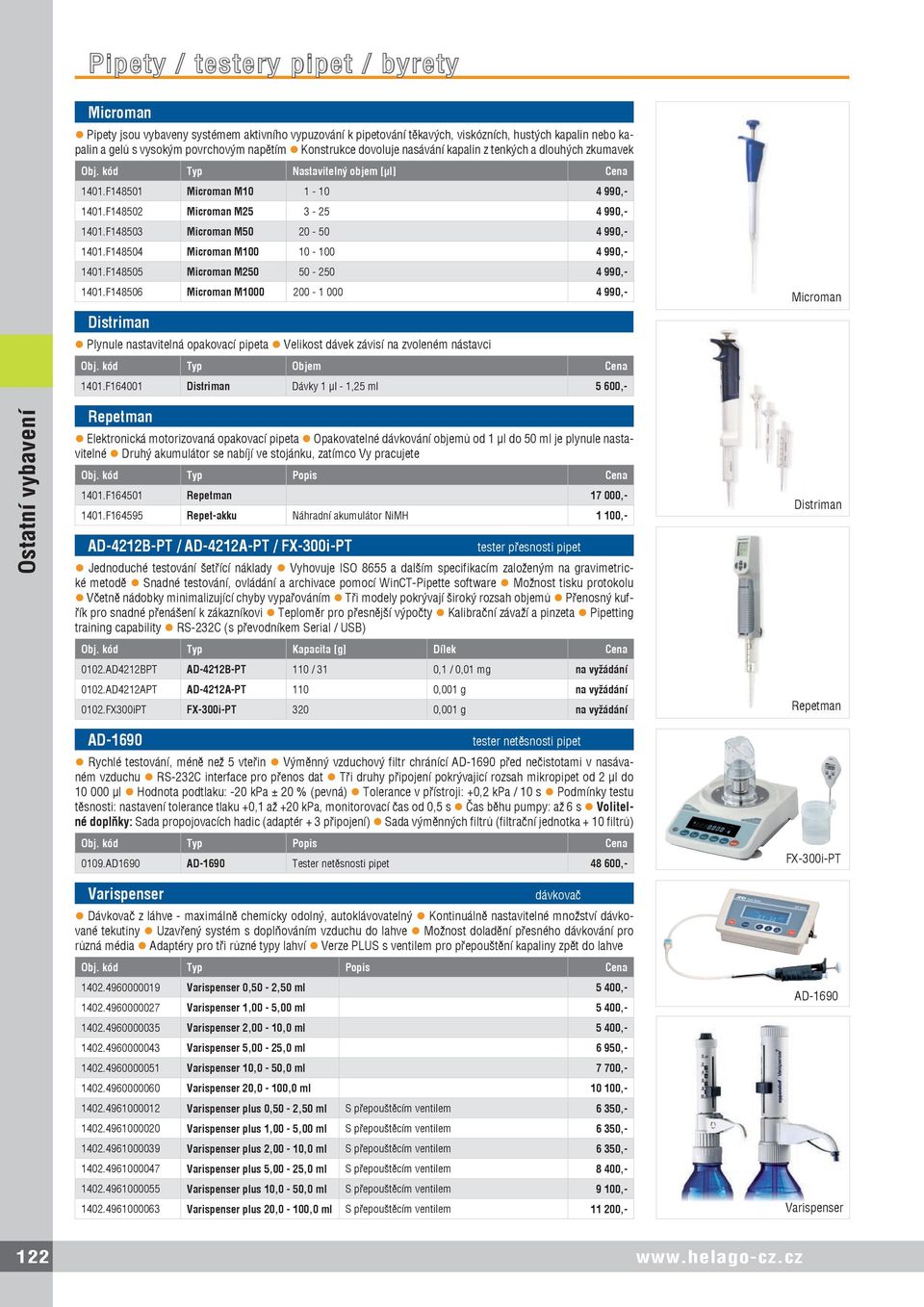 F148503 Microman M50 20-50 4 990,- 1401.F148504 Microman M100 10-100 4 990,- 1401.F148505 Microman M250 50-250 4 990,- 1401.