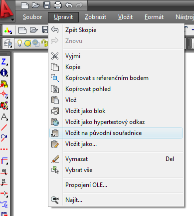 Další nastavení a úpravy Pokud výkres od stavaře zlobí a chová se podivně, doporučujeme tento výkres pomocí schránky Windows přenést do nového čistého výkresu (CTRL+C a CTRL+V).