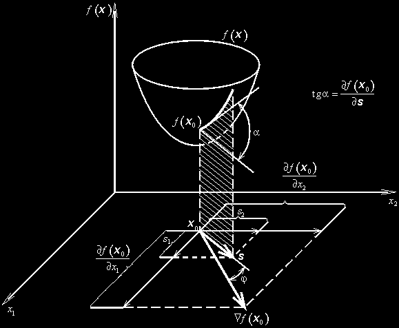 Derivace podle vektoru-směrová derivace f (X 0 +h.