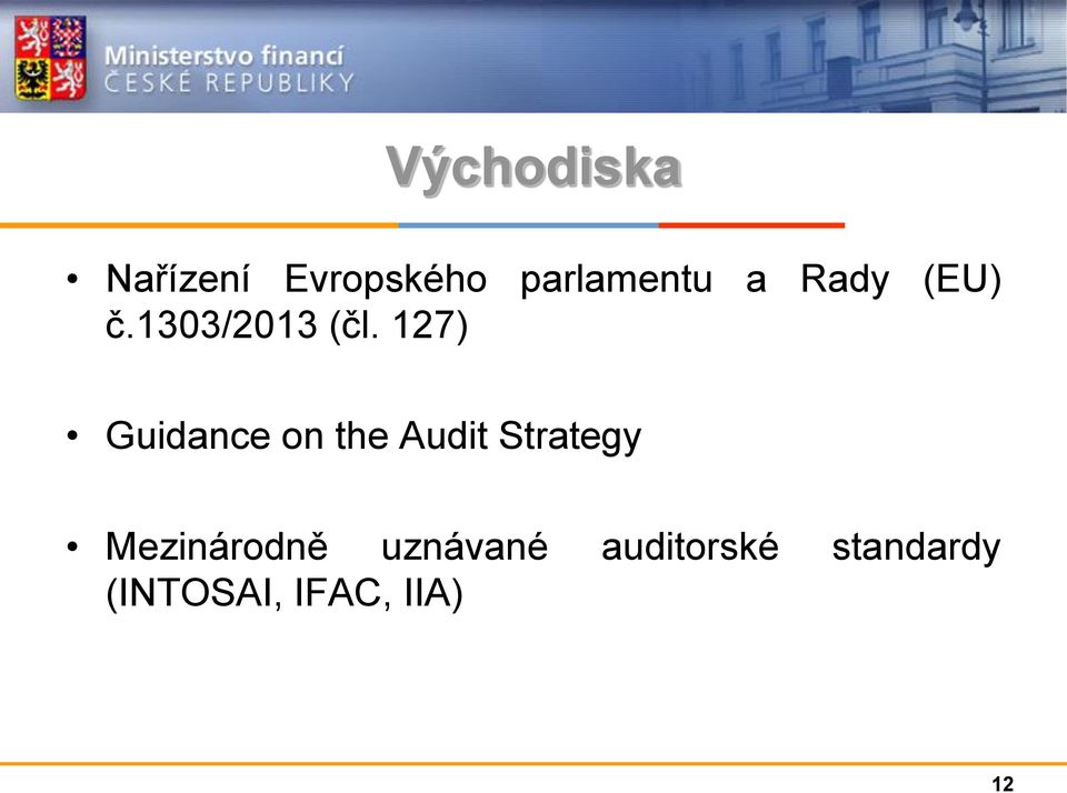 127) Guidance on the Audit Strategy