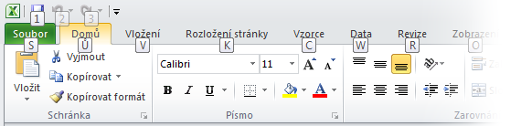 Klávesovou zkratku CTRL+C můžete i nadále použít ke zkopírování vybraných informací do schránky, pomocí klávesové zkratky CTRL+S i nadále otevřete dialogové okno Uložit jako, pomocí klávesové zkratky