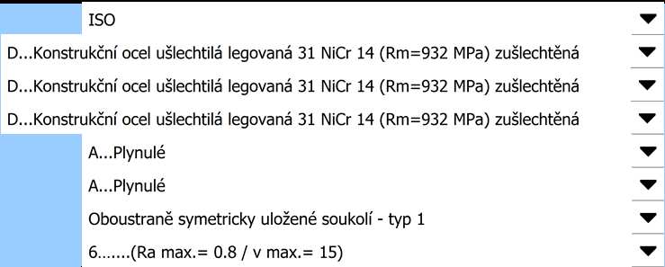 i ii? 1.0 Planetový Planetový převod převod 1.1 Jednotky výpočtu 1.2 Typ převodu hnací/hnané (vstup/výstup) 1.3 Přenášený výkon Pw [kw] 1.4 Otáčky (centrální kolo, unašeč, korunové kolo) n 1000.