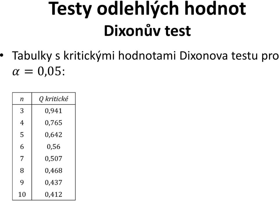 kritickými hodnotami