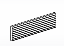 Komponenty terasového systému Terasová deska 147 x 28 x 4000 Konstrukční hranol 50 x 30 x 4000 Krycí lišta WPC 71 x 11 x 4000 Krycí lišta L 58 x 15 x 7 x 4000 Dvojitý klip 25 x 11 x 28 Jednoduchý