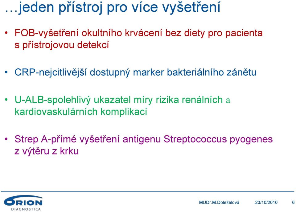 zánětu U-ALB-spolehlivý ukazatel míry rizika renálních a kardiovaskulárních