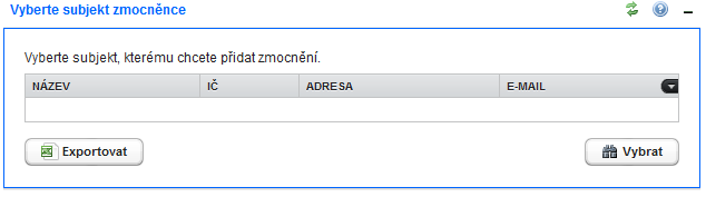 Dále sekce MŮJ ÚČET : 4. V Menu lze přidat konvertovanou plnou moc v záložce Správa zmocnění -> Přidání zmocnění. 5.