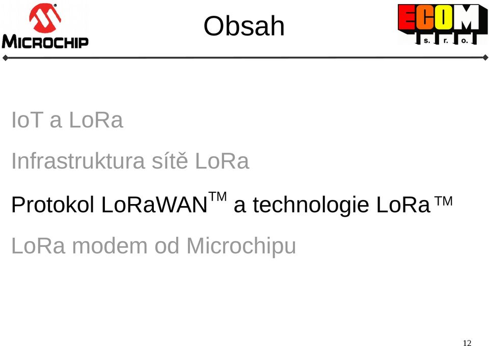 Protokol LoRaWAN TM a