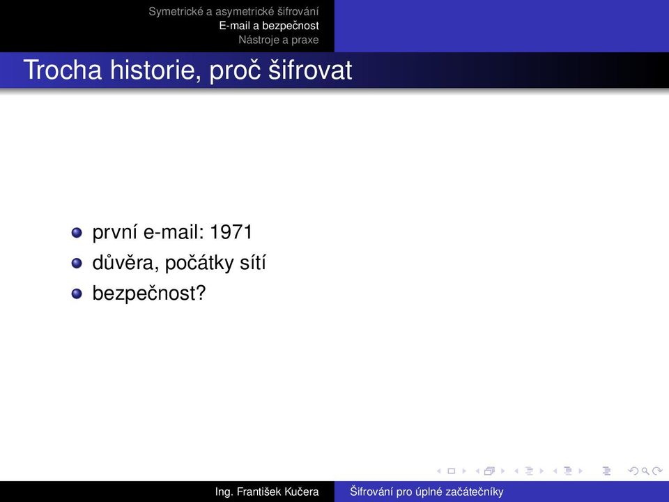 e-mail: 1971 důvěra,