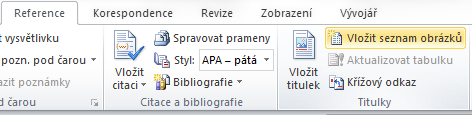 Na kartě Vložení, skupině Odkazy, kliknou t na Křížový odkaz 2. Ve volbě Typ odkazu vyberete na jaký typ objektu se má odkaz vztahovat 3.