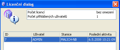 Povolené přílohy Nastavení dokumentů, které se zobrazují pod ikonou 6.1.