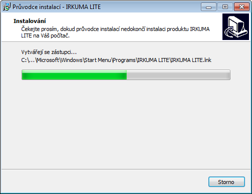 INSTALACE 1) Vyberte jazyk instalace 2) Odsouhlaste licenční podmínky 3) Vyberte adresář pro instalaci Základní systémové požadavky: Operační systém Microsoft Windows XP nebo novější Microsoft.