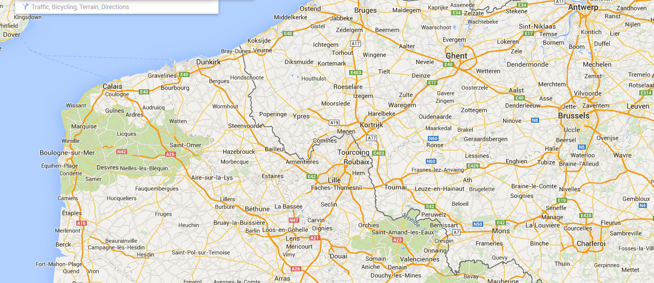 Těžba černého uhlí 5 severovýchodní Francie / jihozápadní Belgie - dříve významná těžba uhlí a železné rudy, - dnes