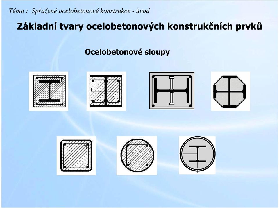 tvary ocelobetonových