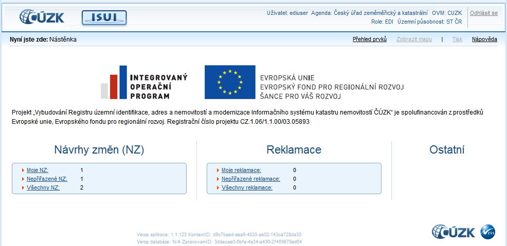 5. Referenční popisy obrazovek ISUI Tato kapitola obsahuje detailní popisy ovládacích prvků na jednotlivých obrazovkách. Je míněna jako referenční seznam, není určena k souvislému čtení. 5.1.