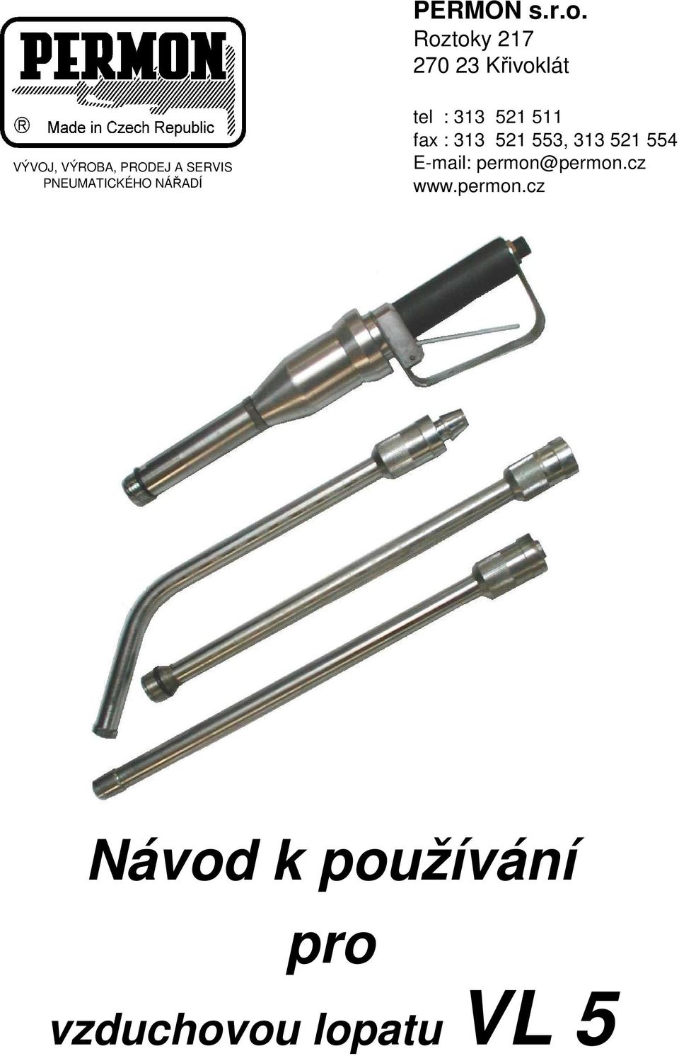 SERVIS PNEUMATICKÉHO NÁŘADÍ tel : 313 521 511 fax : 313