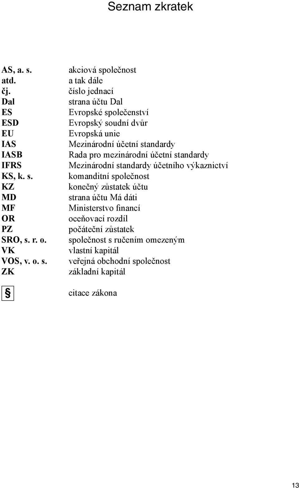 KZ MD MF OR PZ SRO, s.