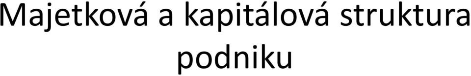 kpitálová