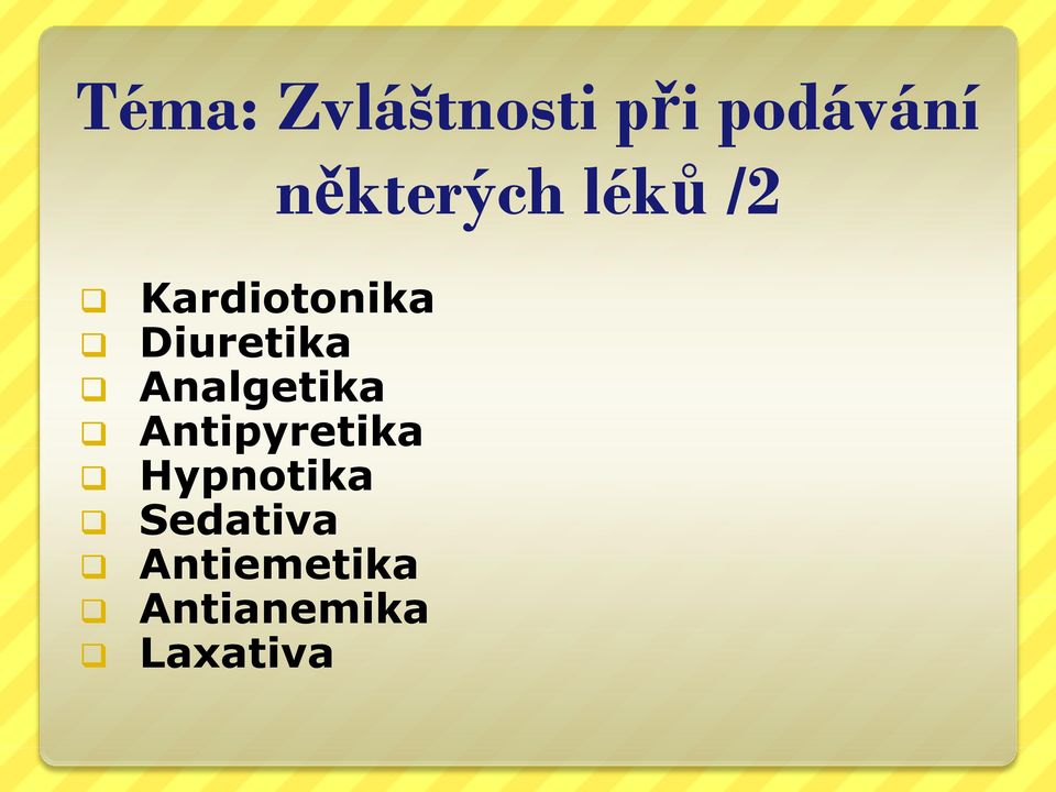 Diuretika Analgetika Antipyretika