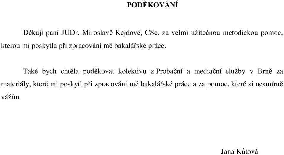 bakalářské práce.